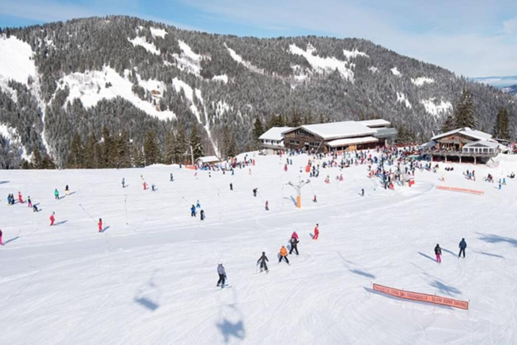 Le Relai S34: Spacious Ski-Side Studio with Mountain Views Saint-Jean-d'Aulps Exterior photo