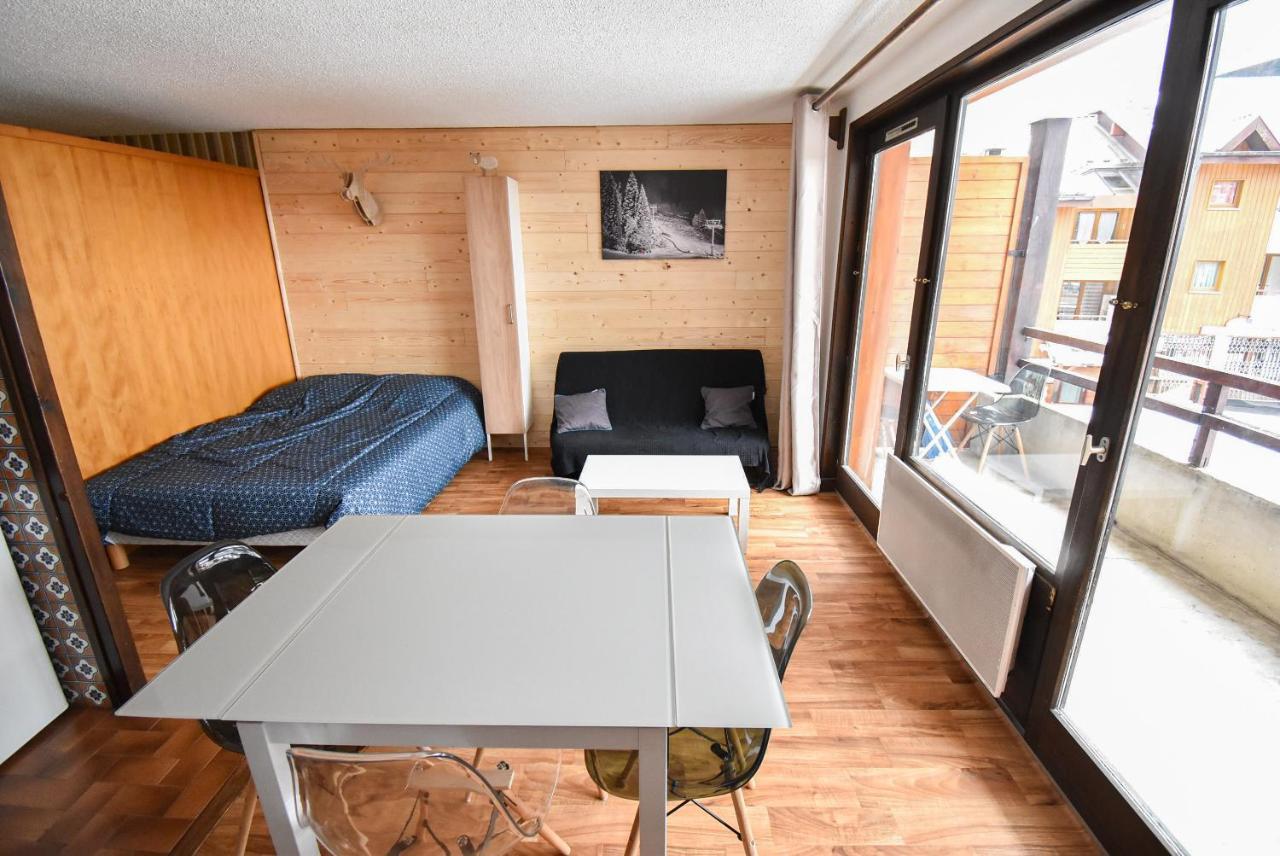 Le Relai S34: Spacious Ski-Side Studio with Mountain Views Saint-Jean-d'Aulps Exterior photo